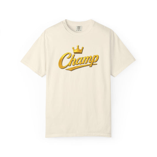 NEW CHAMPION TEE (GOLDEN LOGO)