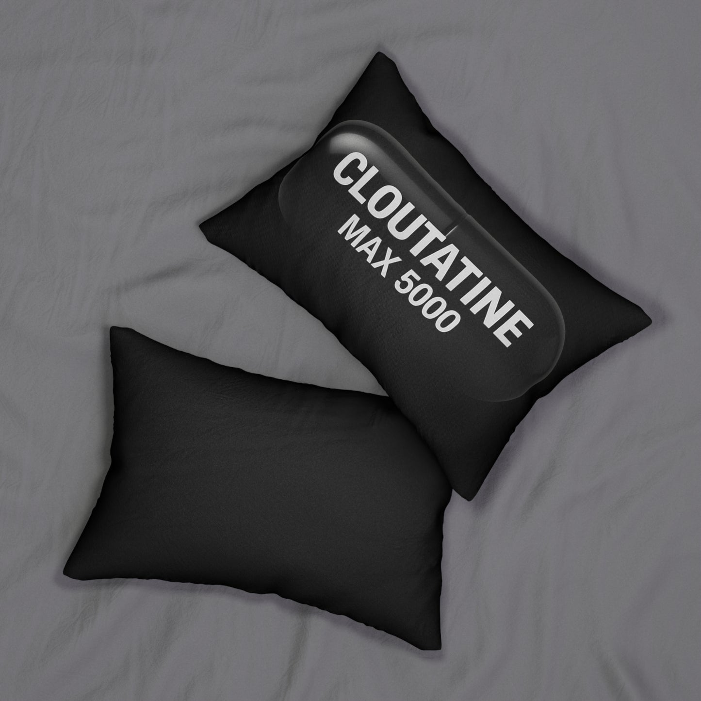 Cloutatine Max 5000 Humor Lumbar Pillow – Trendy Throw Pillow for Home Decor